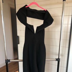 Classy BCBG black cocktail dress